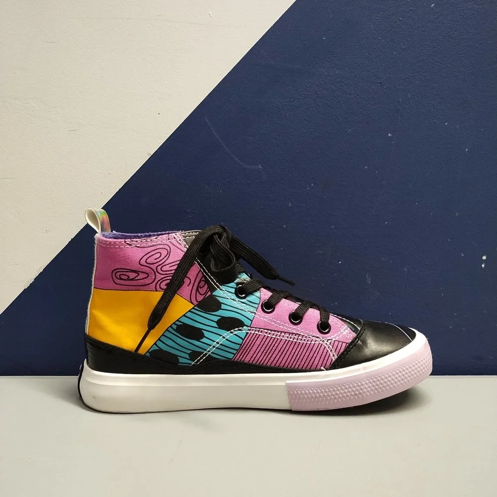 Ground Up Disney Nightmare Before Christmas Sneakers Womens US 6 Multi High Top‎